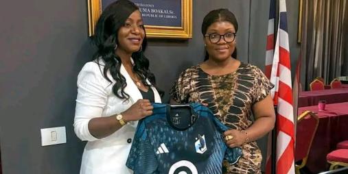 Minister Cornelia W. Kruah Meets SARX Executives Over Lone Star’s July 26 U.S. Independence Day Match in Minnesota