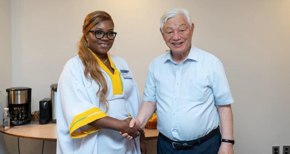 Minister Kruah Meets IYF Leadership in South Korea, Advances Talks on Youth Center, Agricultural and TVET Partnerships