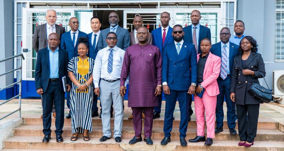 Ministry of Youth and Sports Holds Strategic Partnership Meeting with Groupe Guicopres to Advance Youth Empowerment and Sports Development