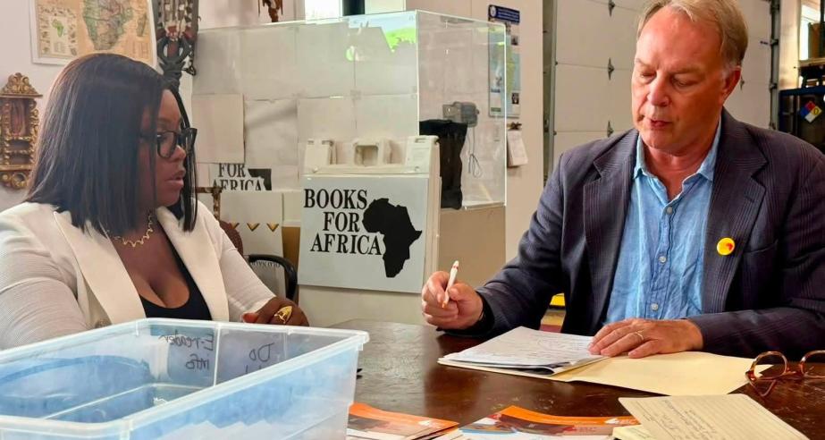 Ministry of Youth and Sports Pursues Landmark Partnership with Books For Africa to Transform Youth Centers into Learning and Digital Resource Hubs