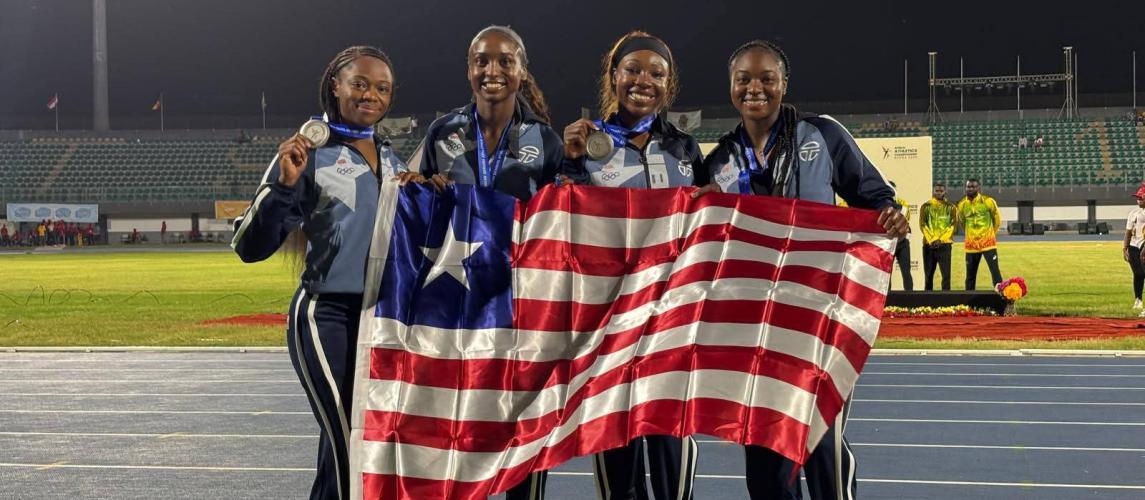 Team Liberia Shines at African Senior Championships in Accra