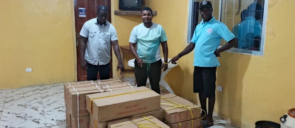 MYS A4AD Program Delivers Sewing Machines to Youth Centers to Strengthen Vocational Training