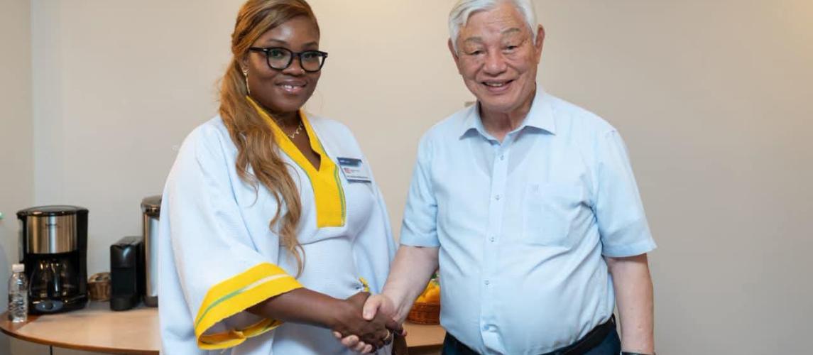 Minister Kruah Meets IYF Leadership in South Korea, Advances Talks on Youth Center, Agricultural and TVET Partnerships