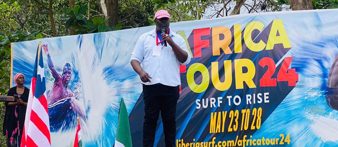 Liberia Hosts Africa Surf Tour Competition
