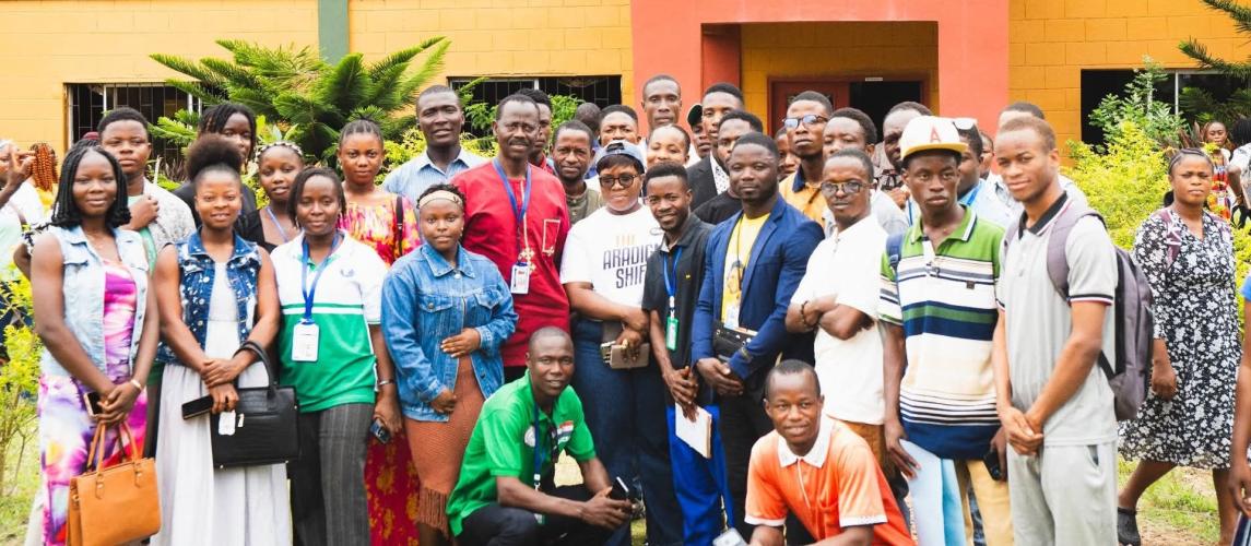 Minister Kruah Engages Students and Youth at Liberia Christian International College in Nimba