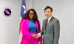 China Ambassador visits Min. Atty Kruah