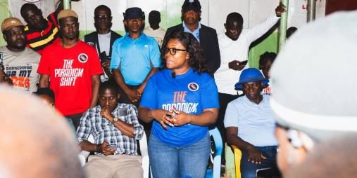 Minister Kruah Begins  Phase II of Decentralization Tour in Gbah Jakeh, Bomi County