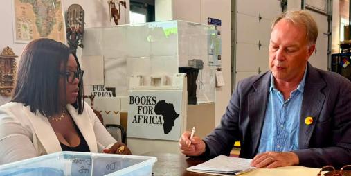 Ministry of Youth and Sports Pursues Landmark Partnership with Books For Africa to Transform Youth Centers into Learning and Digital Resource Hubs