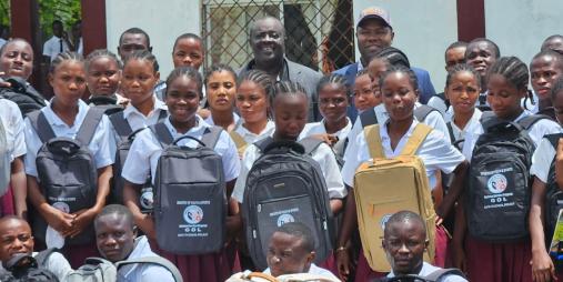 President JNB’s Back to School Initiative Reaches Districts # 6, #13, and #17 in Montserrado.