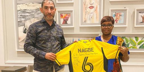 MINISTRY OF YOUTH AND SPORTS EXPLORES INTERNATIONAL FOOTBALL DEVELOPMENT PARTNERSHIP WITH FRENCH FOOTBALL AGENT FARID ADJAOUD